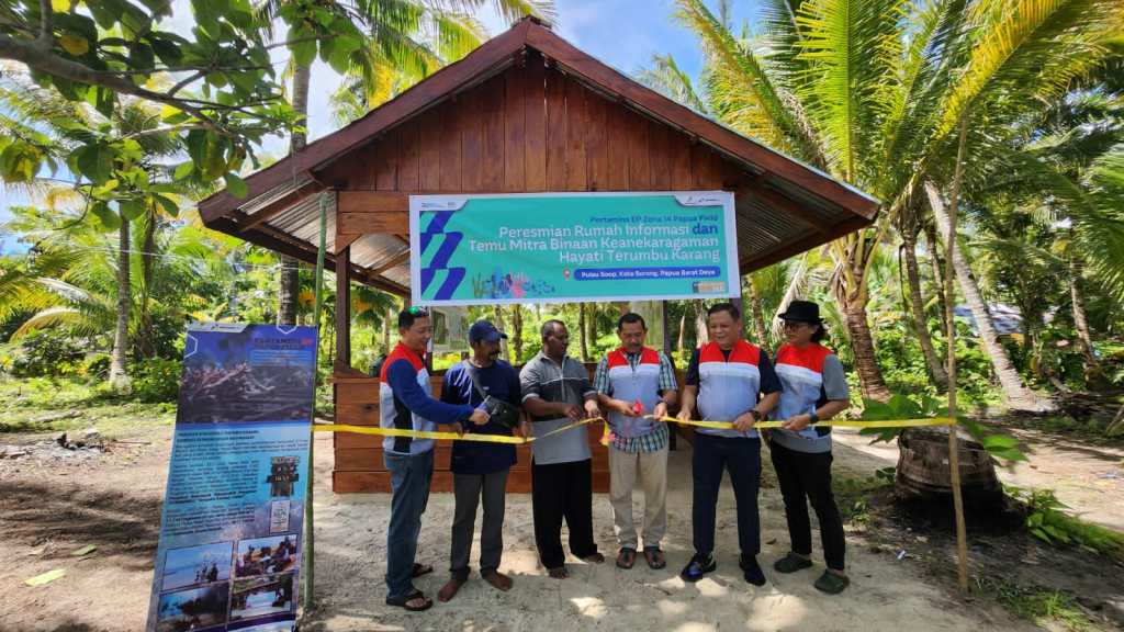 SKK Migas-Pertamina EP Papua Dorong Pengembangan Ekowisata Pulau Soop Kota Sorong, Propinsi&nbsp;PBD.