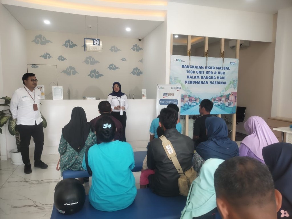 BTN Gelar Akad Massal 1000 Unit KPR dan Kredit Usaha&nbsp;Rakyat