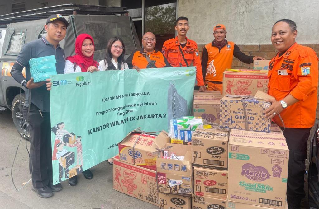 Pegadaian Kanwil IX Jakarta 2 Salurkan Bantuan untuk Korban Kebakaran&nbsp;Manggarai