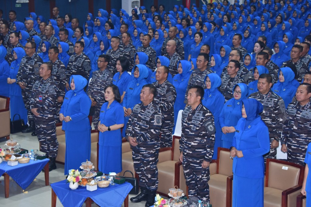 Dankodiklatal dan Ketua Gabungan Jalasenastri Kodiklatal Hadiri Tatap Muka Pembina Utama Jalasenastri