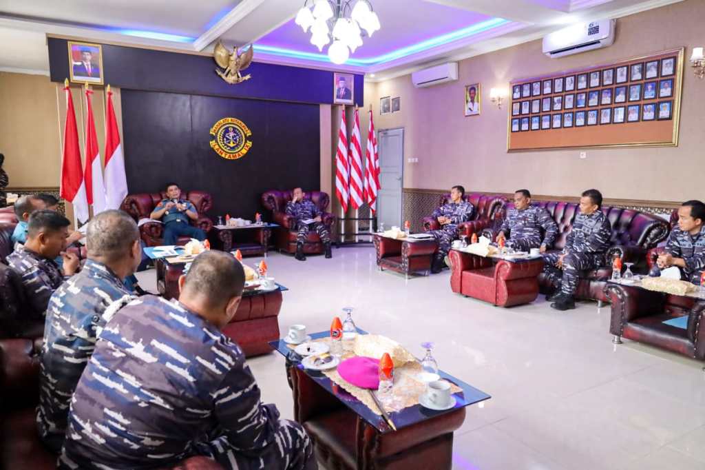 Lantamal IX Ambon Terima Kunjungan Kerja Tim Pengawasan Dan Evaluasi Ban IV&nbsp;Sopsal