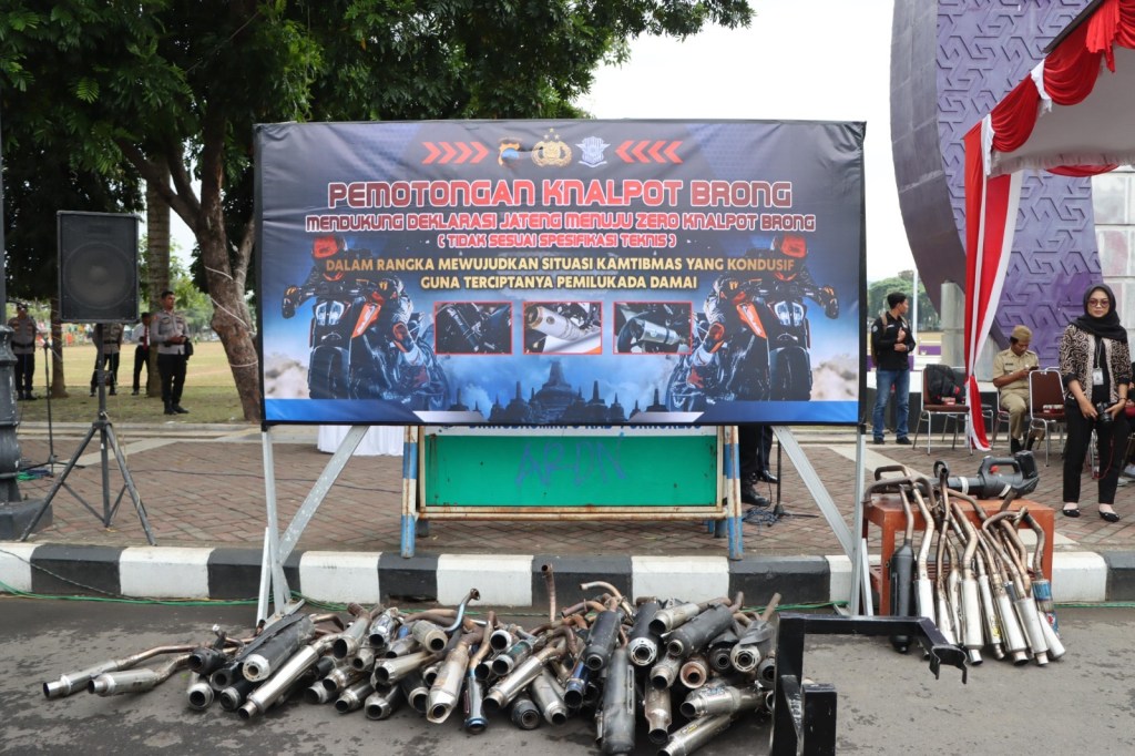 Jelang Pilkada, Polres Purworejo Siap Berantas Knalpot&nbsp;Brong