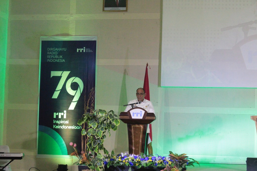 Hadiri Perayaan Hut ke -79 RRI, Sabirin : RRI Mampu Mempersatukan dan Mempertahankan Tegaknya&nbsp;NKRI