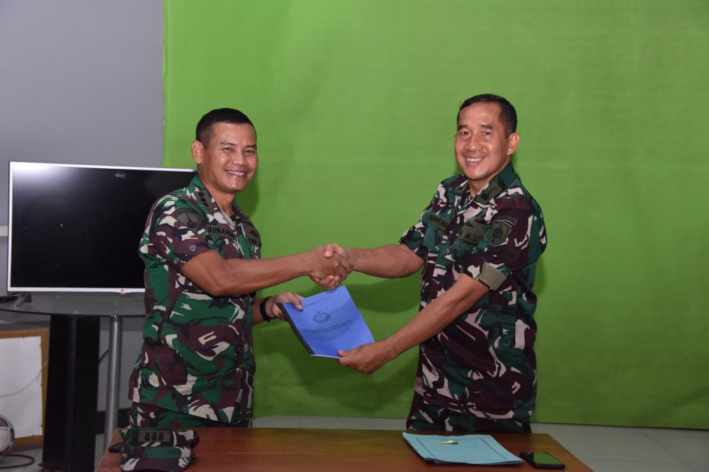 Jelang Serah Terima Jabatan, Kadispen Kodiklatal Laksanakan&nbsp;Memorandum