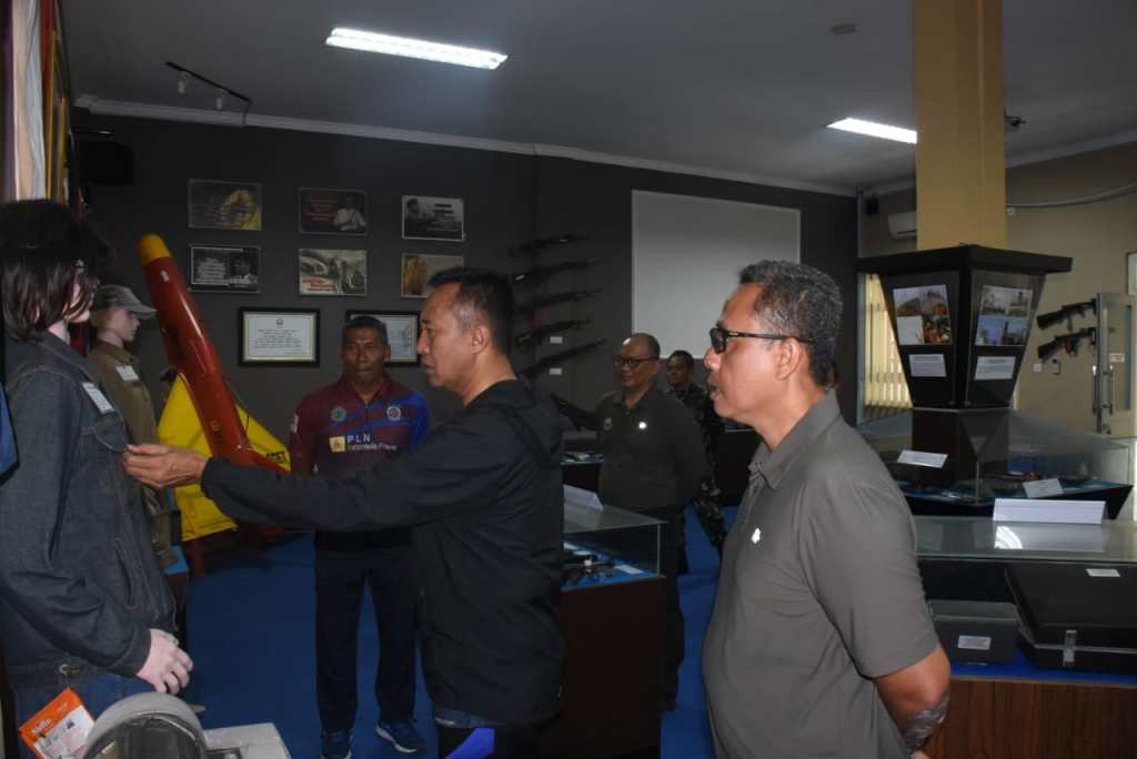 Tingkatkan Kualitas Pendidikan Intelijen, Dankodiklatal Tinjau Fasilitas&nbsp;Pusdikintelmar